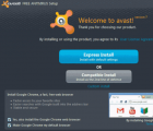 如果您不注意 Avast 7将安装Google Chrome浏览器