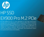 惠普发布的HP EX900 Pro M.2 SSD具有三种不同的容量