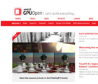 AMD推出了他们的GPUOpen网站