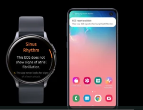 galaxyactive2,galaxyactive3 三星galaxy watch active2在韩国获得ecg认证