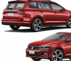 polo:大众Polo Variant渲染图海外媒体曝光